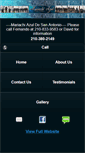 Mobile Screenshot of mariachiazulsa.com